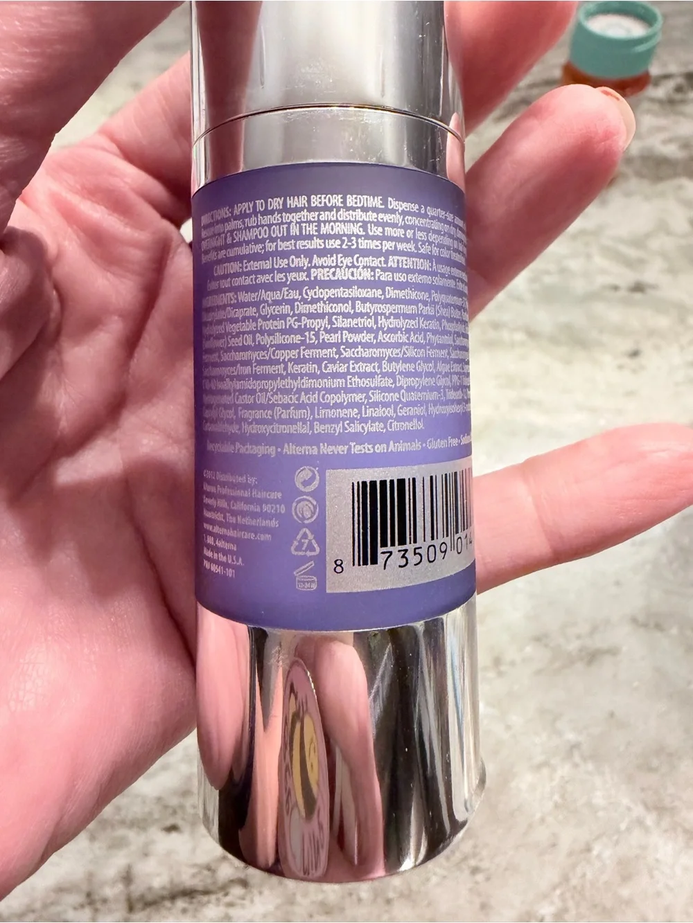 Alterna Caviar anti-aging Overnight Hair Rescue